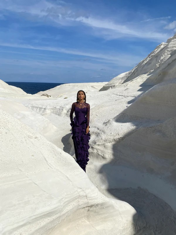 ROBE NICOLE VIOLET