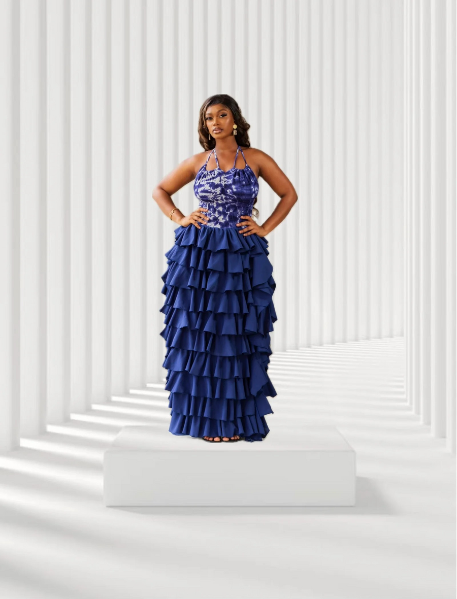 ROBE SENAM BLEU MARINE