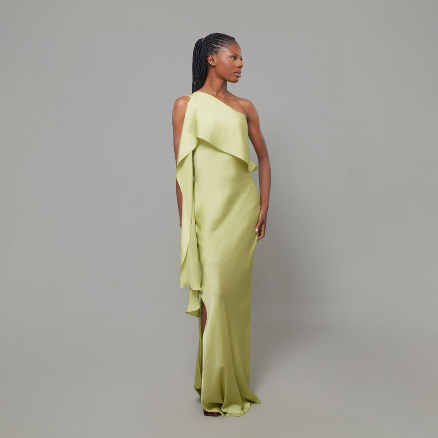 ROBE DANA LONGUE VERT