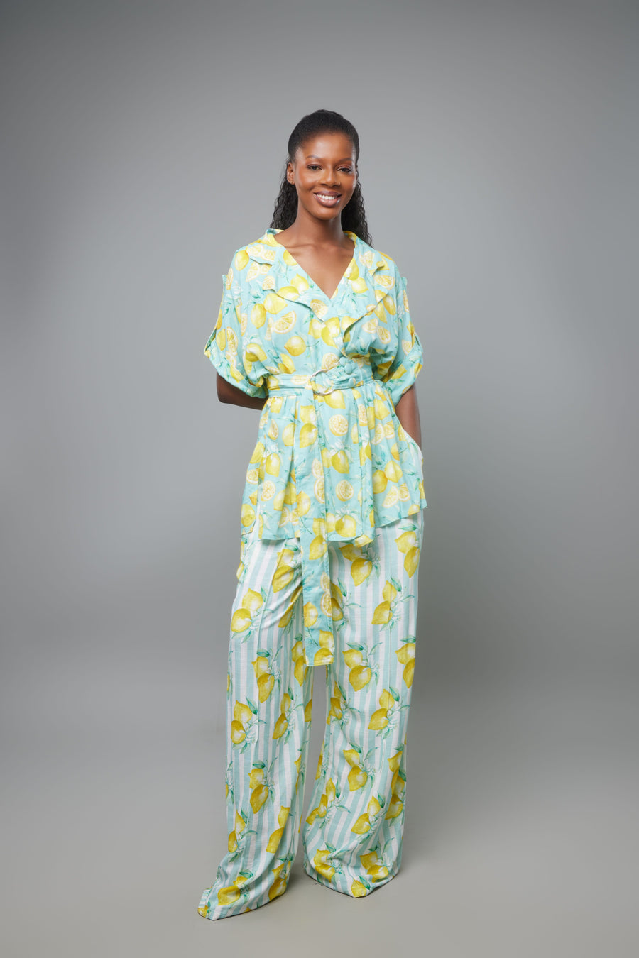 ENSEMBLE LEMONADE VERT JAUNE