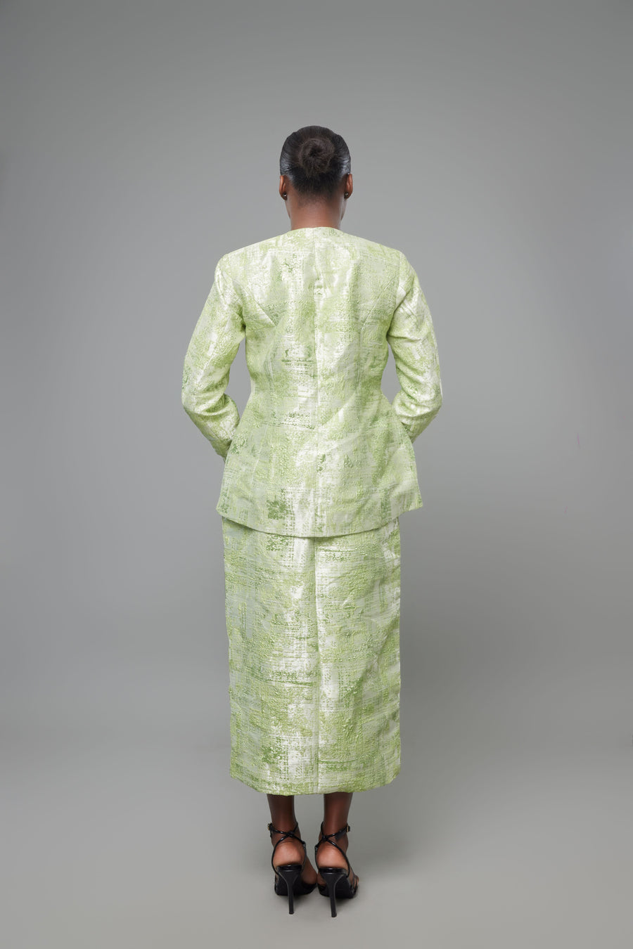 TAILLEURS CORSET JUPE VERT