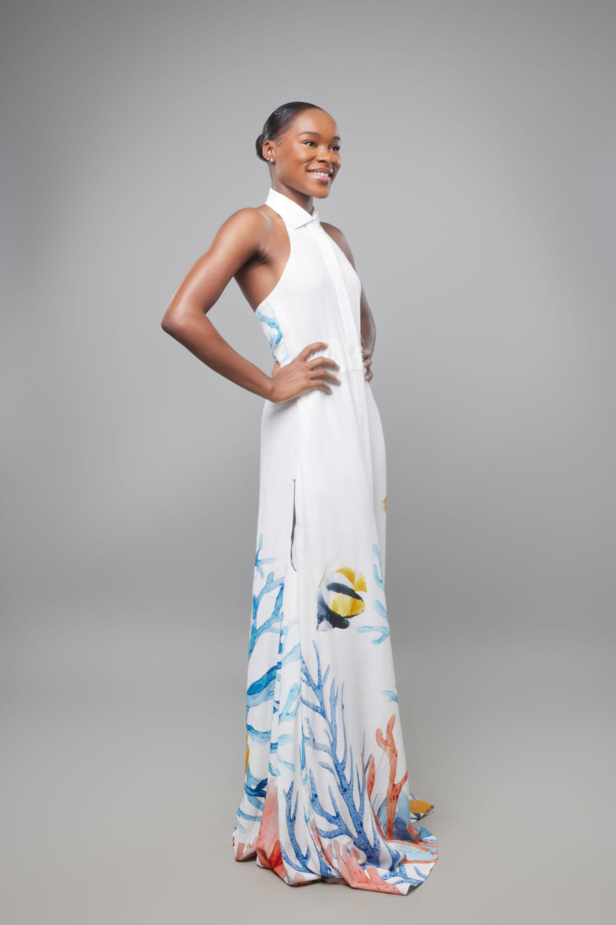 ROBE OLD FASHIONED BLANC