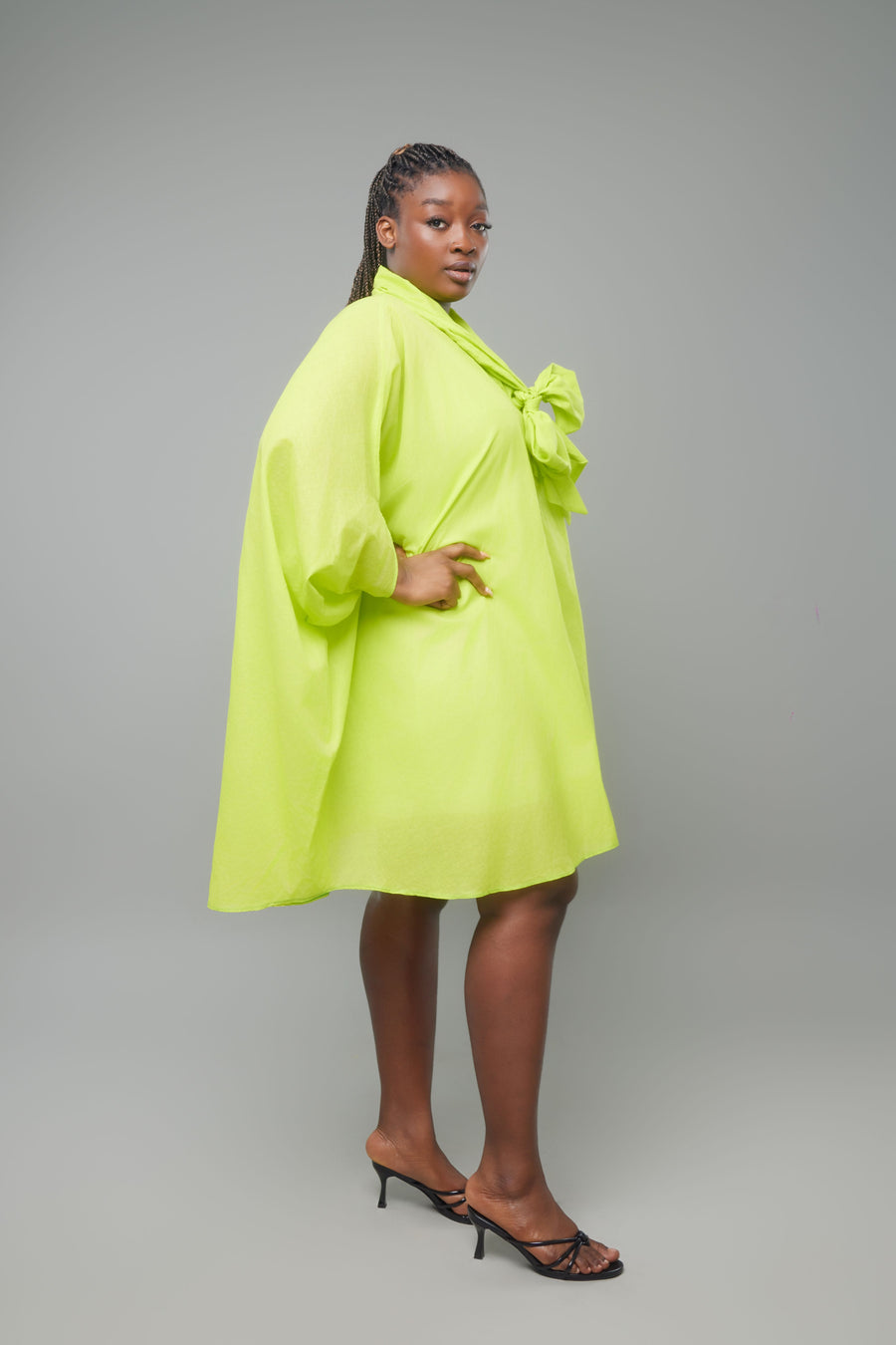 MINI LAVALIERE VERT ANIS