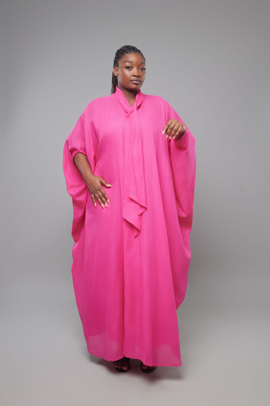 CAFTAN LAVALIERE ROSE