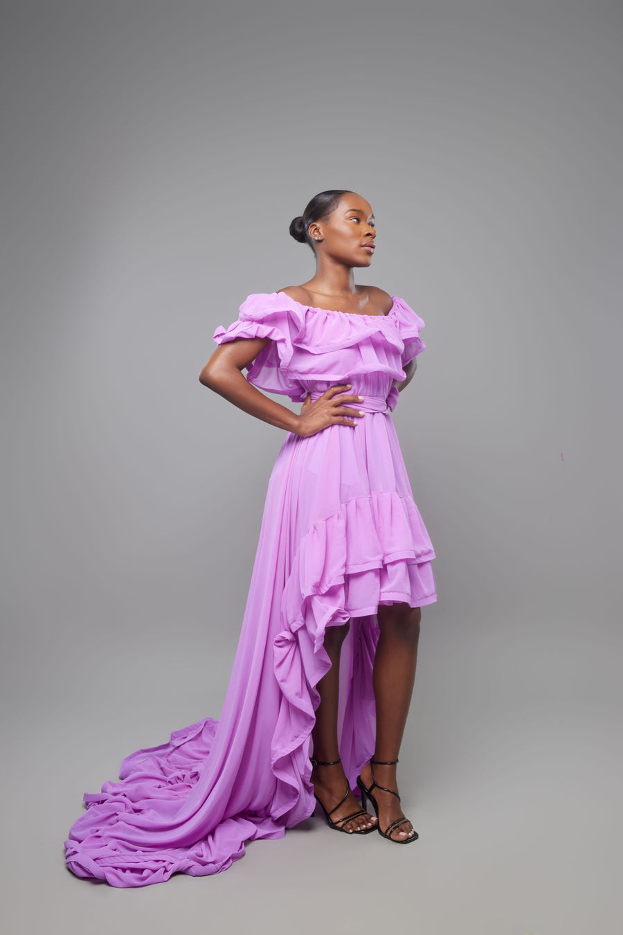 ROBE MISS WERE WERE LILAS