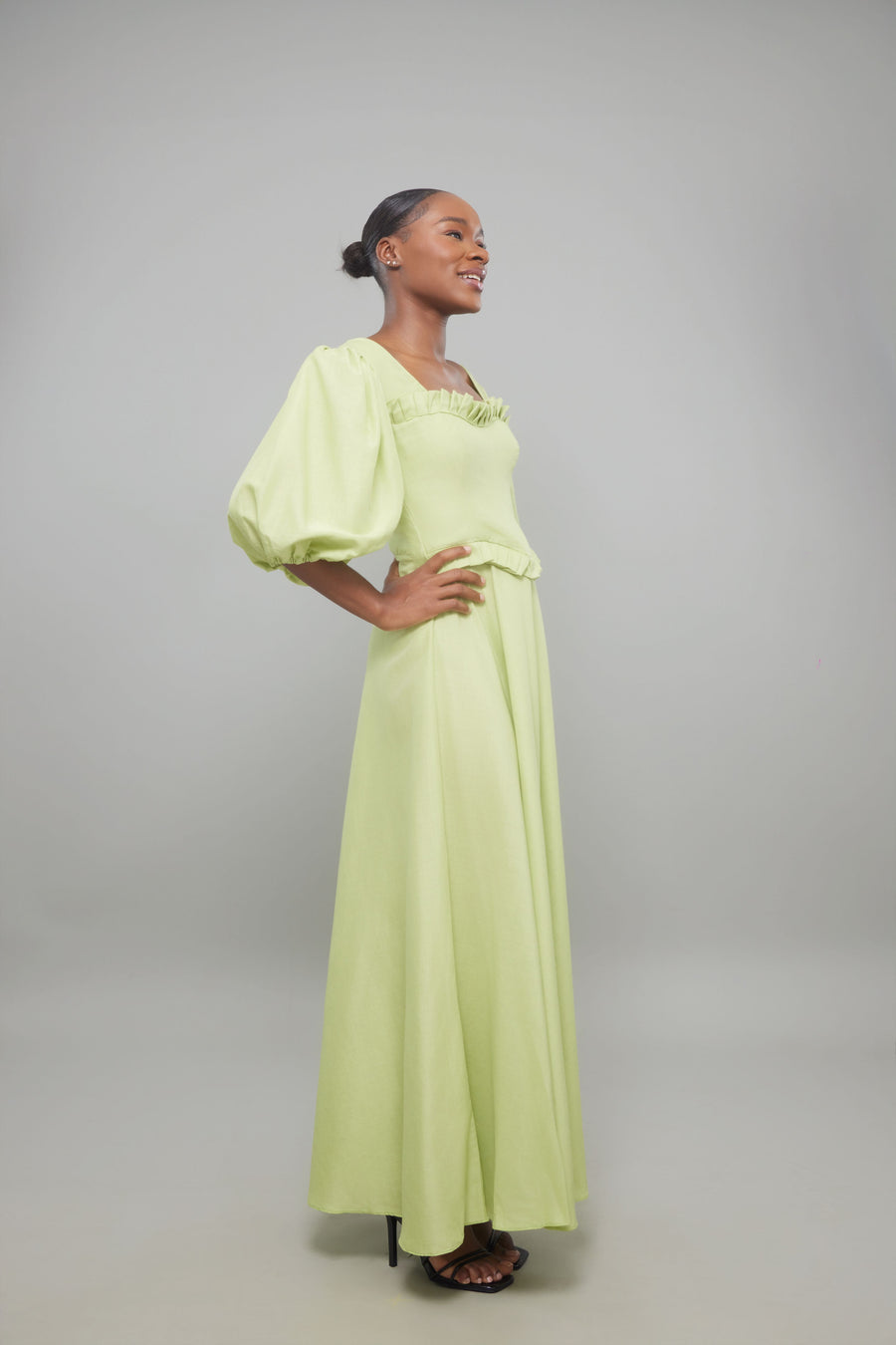 ROBE INARA VERT