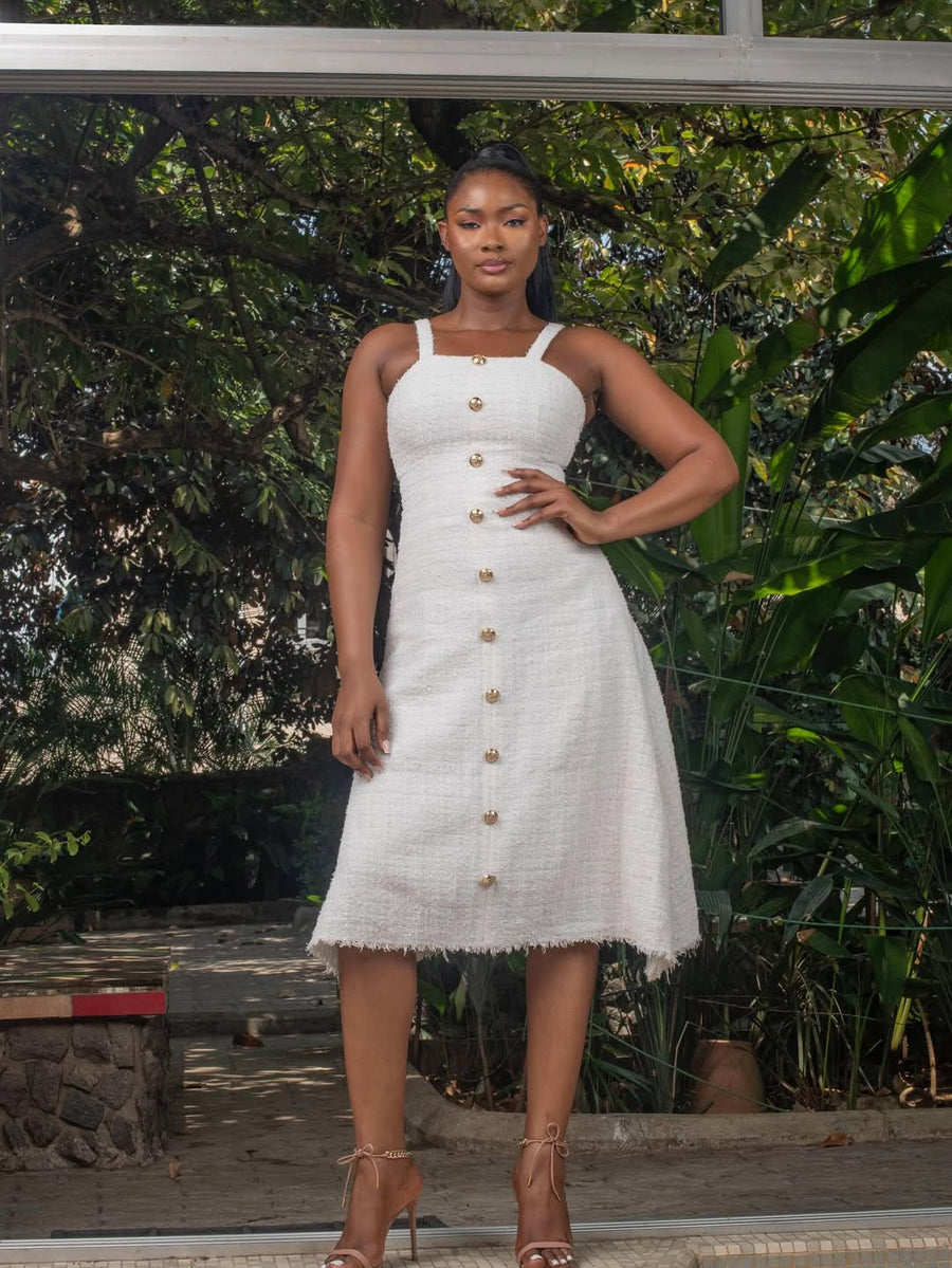 ROBE SOFIYA BLANC