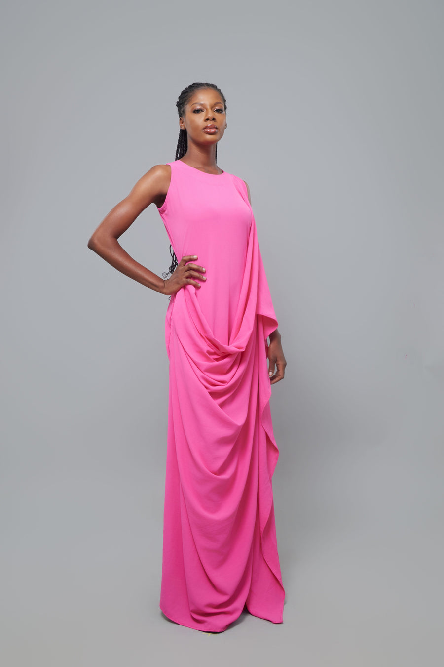 ROBE FIASSI ROSE