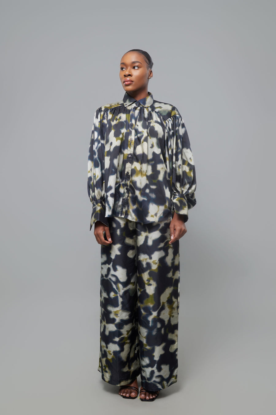 ENSEMBLE LAURA IMPRIME VERT