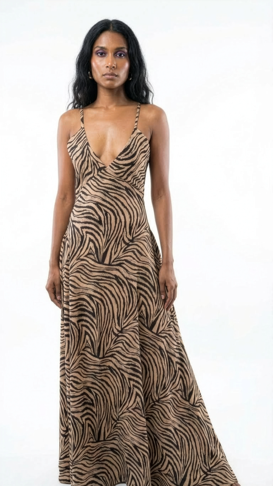 ROBE BERLIN MARRON NOIR