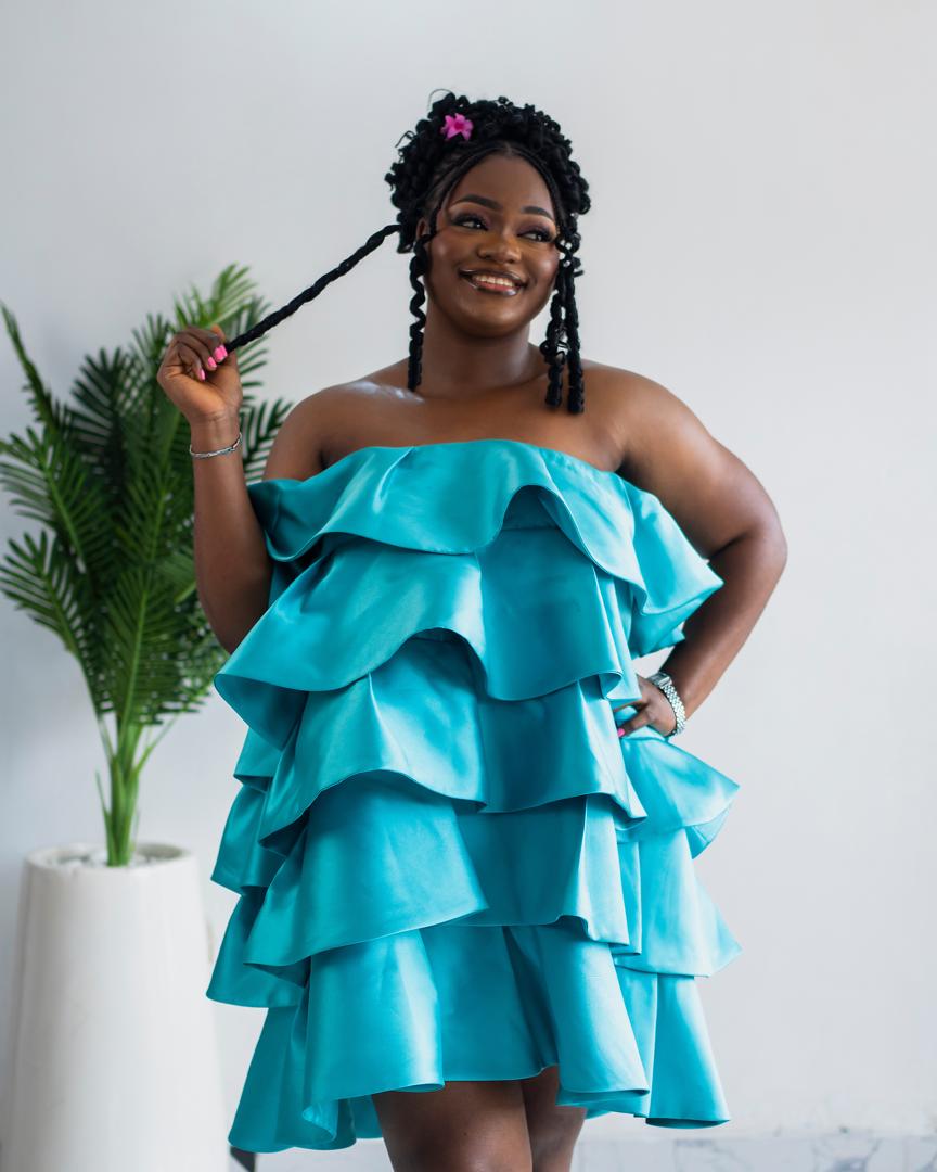 ROBE THELMA TURQUOIS