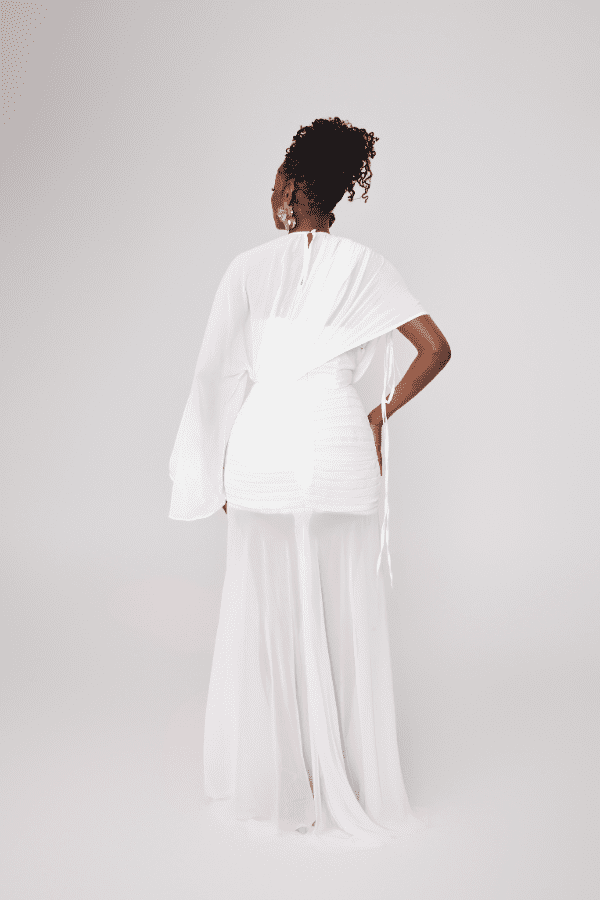 ROBE CEECIE BLANC