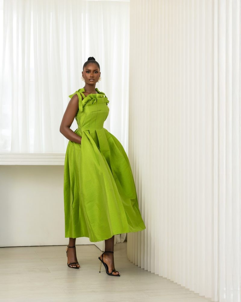 ROBE RONI VERT
