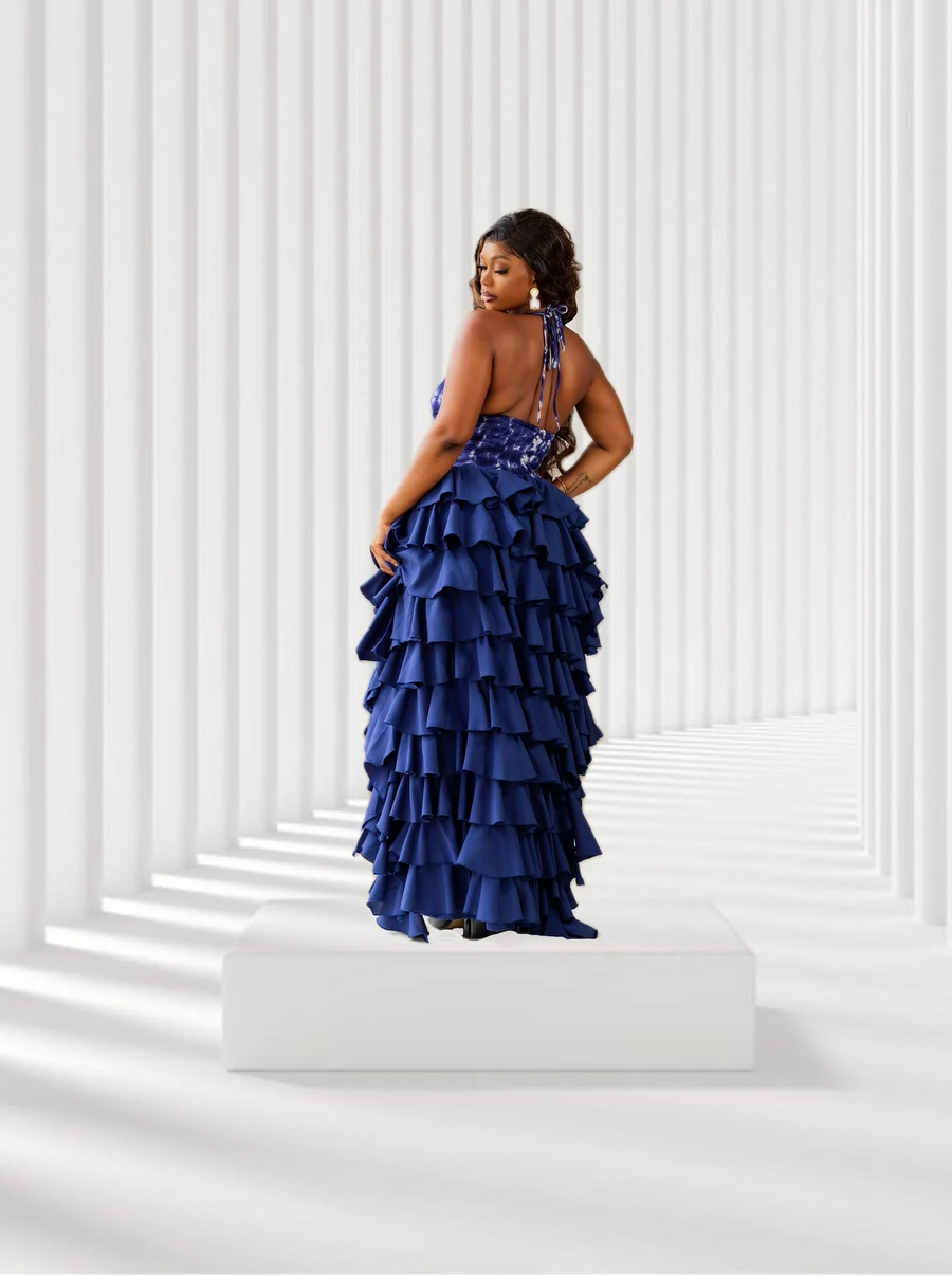 ROBE SENAM BLEU MARINE