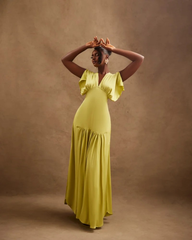 ROBE ALINE CITRON