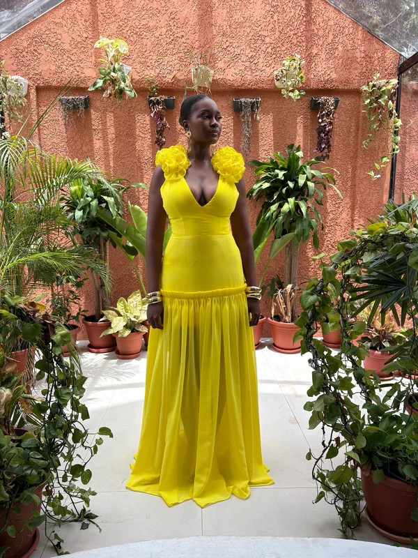 ROBE MAYA JAUNE