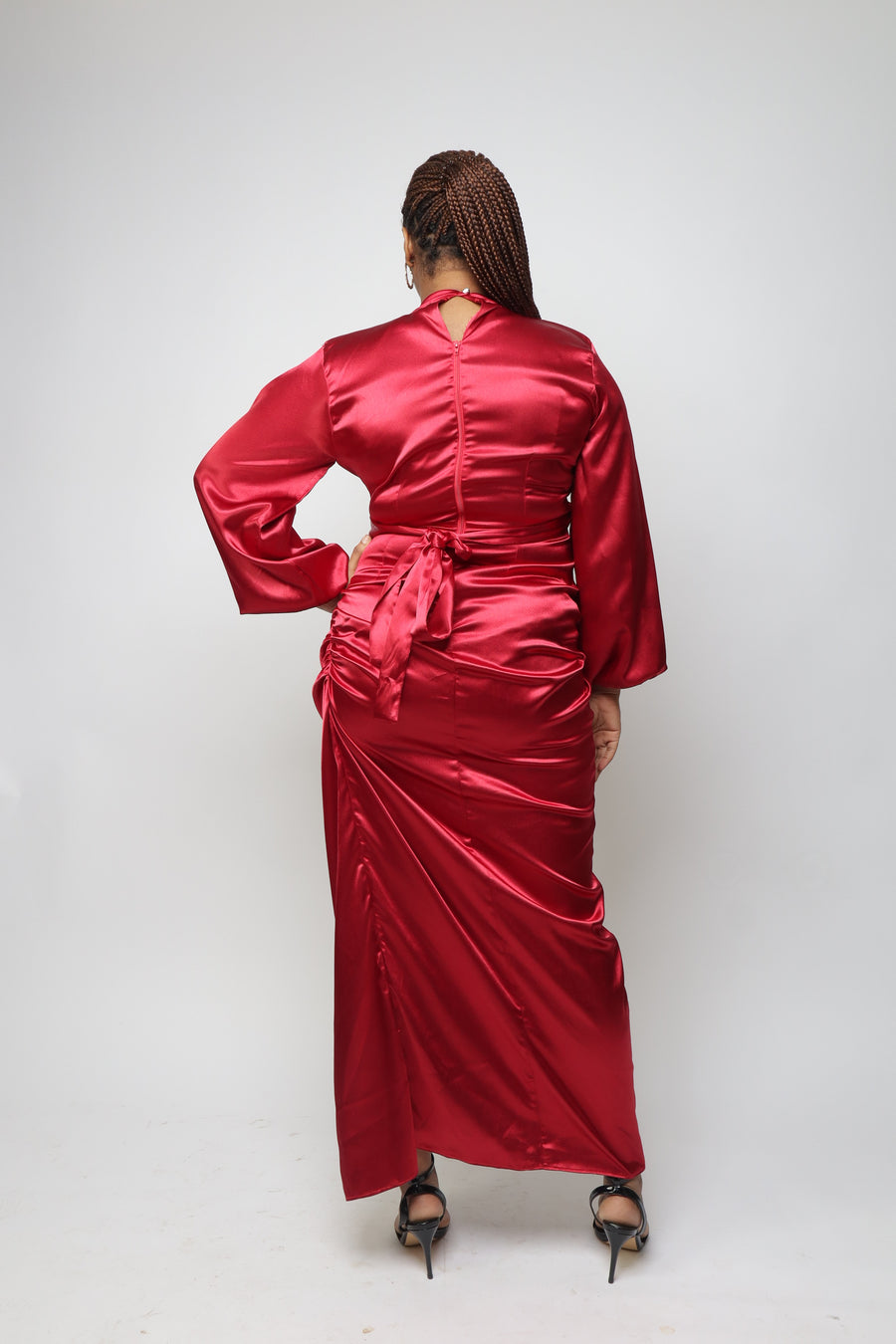 WRAP DRESS ANITA ROUGE WEB