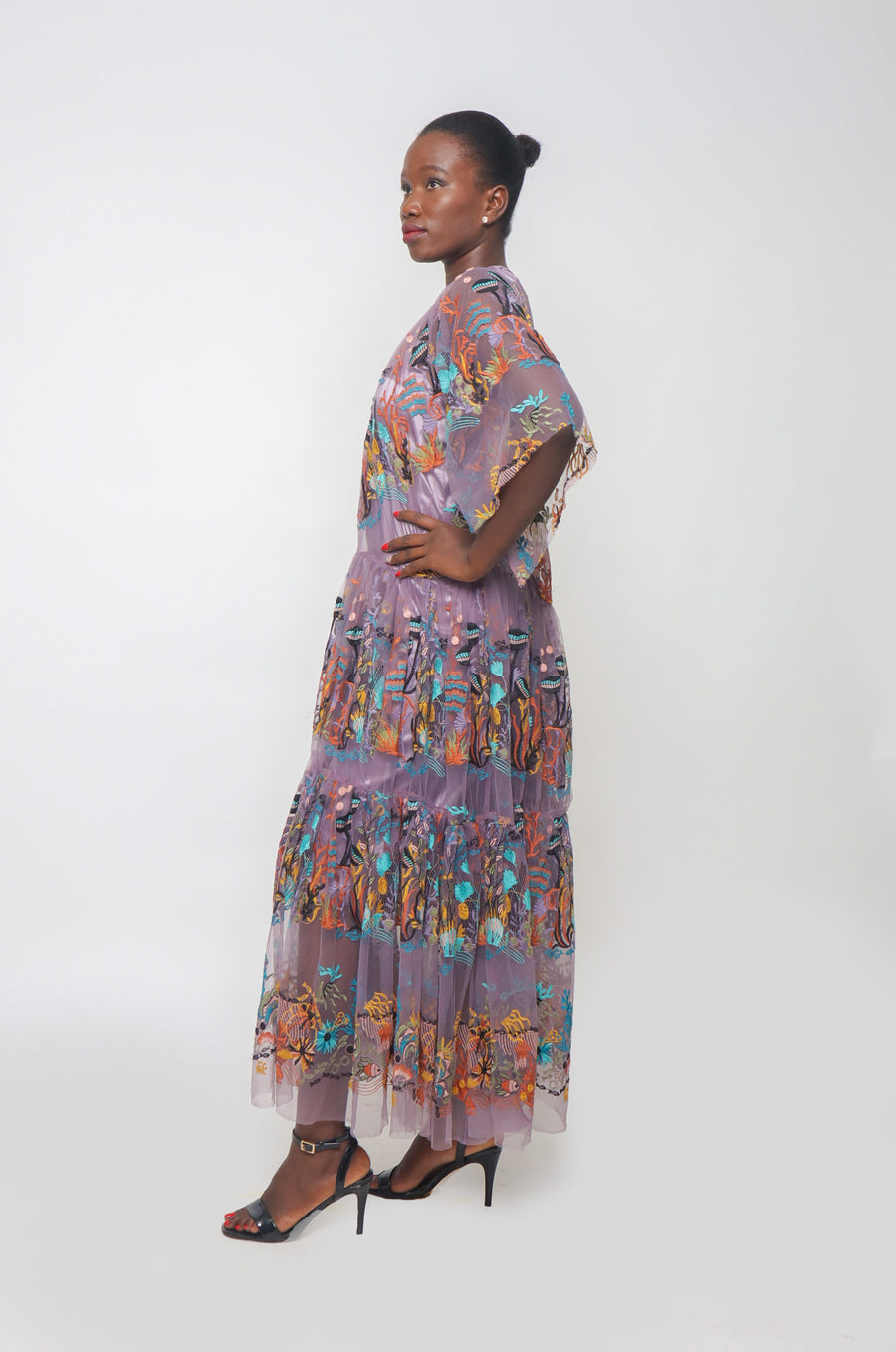 ROBE BRIA MULTICOLORE